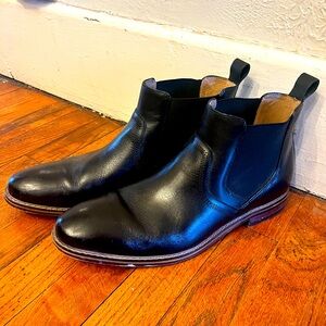 Stacy Adams Leather Chelsea Boots